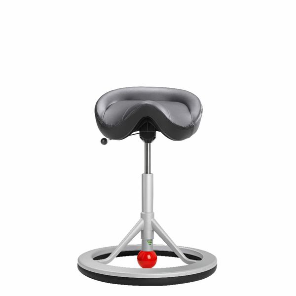 Back App 2.0 Sølvgrå. Sort ægte læder