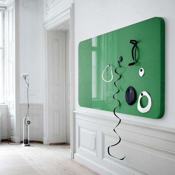 Glastavle Mood Fabric Wall 175x100 cm