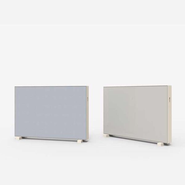 Unit glastavle med akustik, 180x126 cm