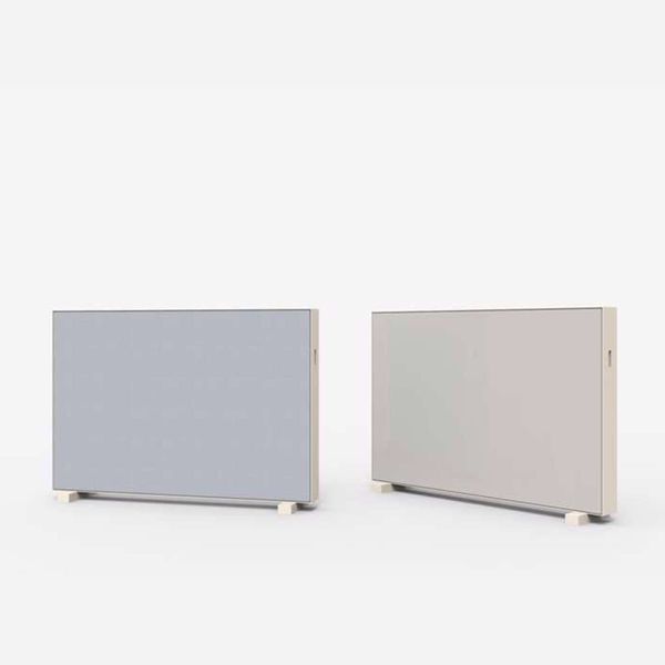 Unit glastavle med akustik, 180x126 cm