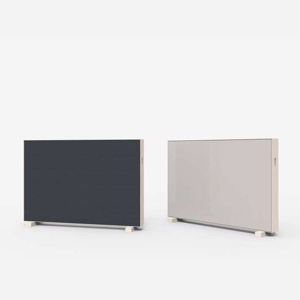 Unit glastavle med akustik, 180x126 cm