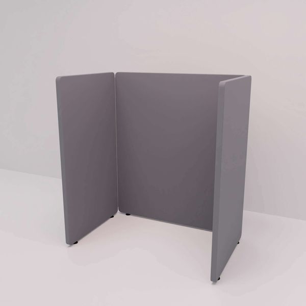 Skærmbås Nordic Light, 80x120x140h cm.