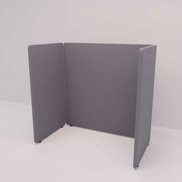 Skærmbås Nordic Light, 80x140x140h cm.