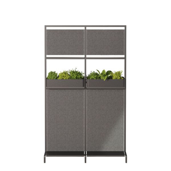 Rumdeler APTO Extend Duo, lysegrå