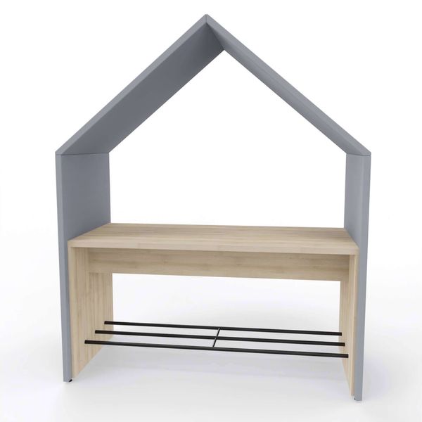 Akustik hytte Half a Hut møderum