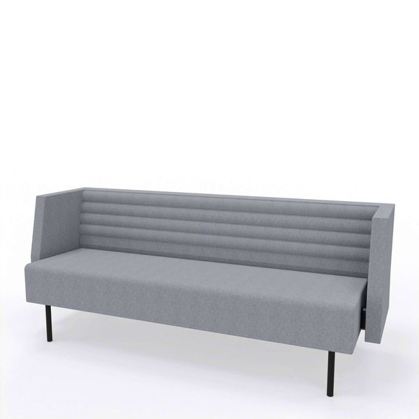 Sofa Wave lav ryg til 3 personer