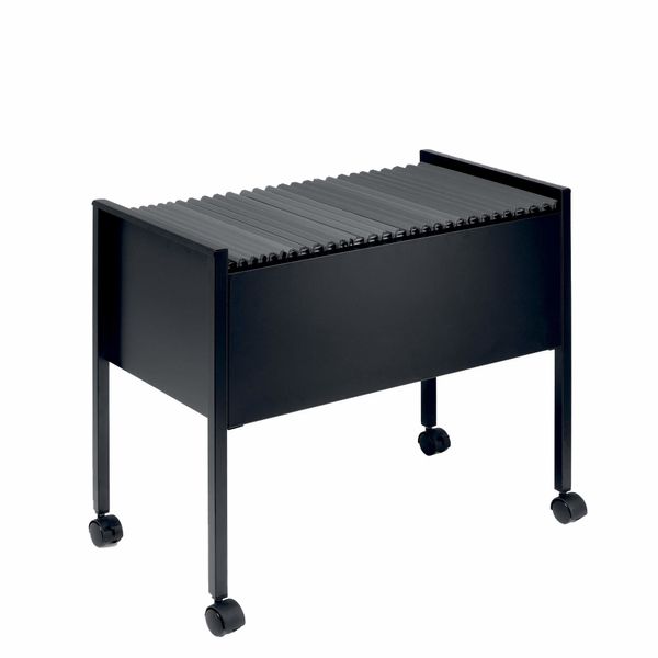 A4-hængemappe vogn, sort