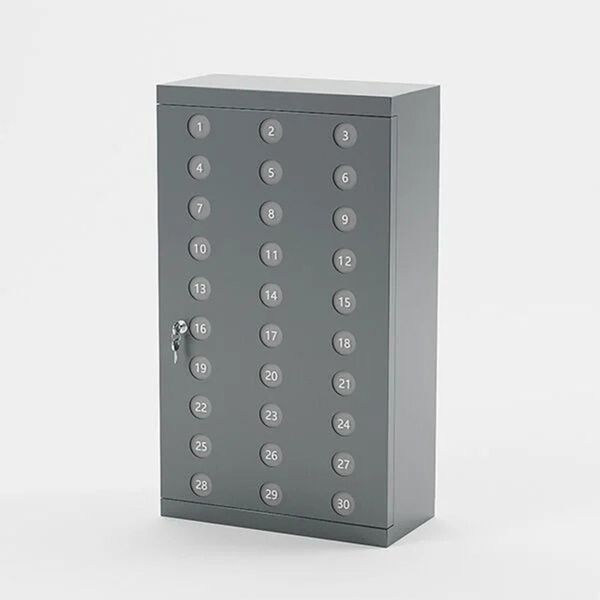 Mobilskab 30 rum m/nøglelås