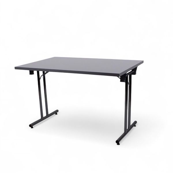 Klapbord Stabelfix Lux II 80x120, sort stel