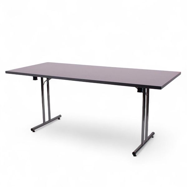 Klapbord Stabelfix Lux II 80x180, sort stel