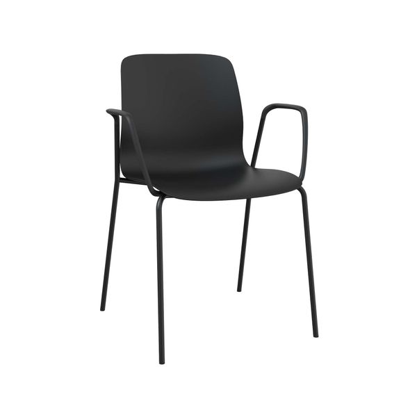 Kantinestol Reflect m. lukkede armlæn