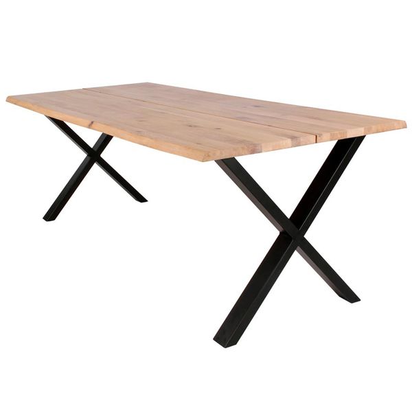 Plankebord 240x95x74h cm hvidolie