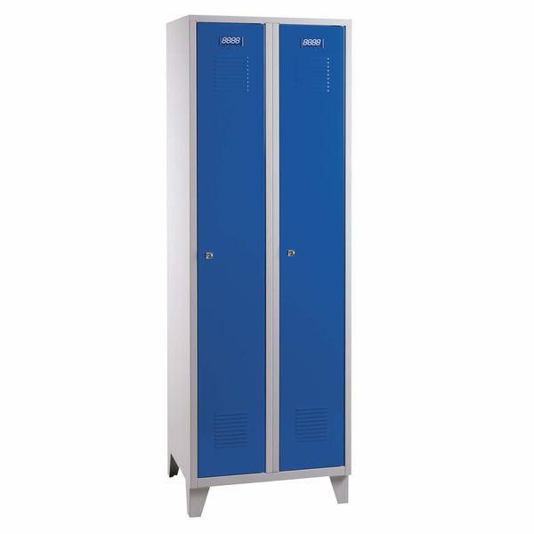 Omklædningsskab UniCabin 2 rum, Blå