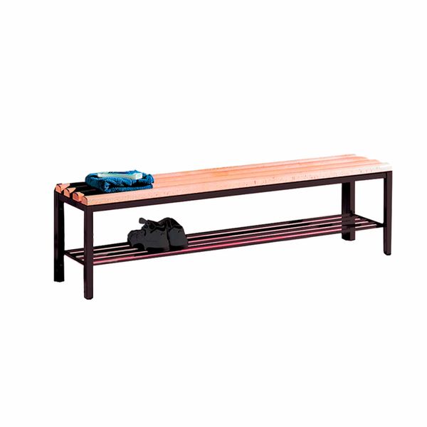 Bænk m/skohylde