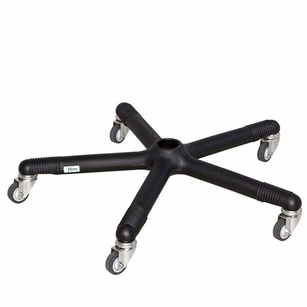 Dæktralle sort 120 kg.