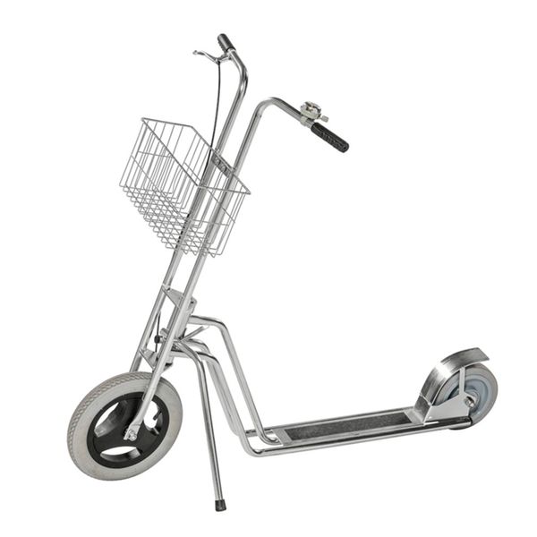 Løbehjul med kurv luftgummihjul