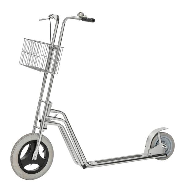 Løbehjul med kurv punkterfrie hjul