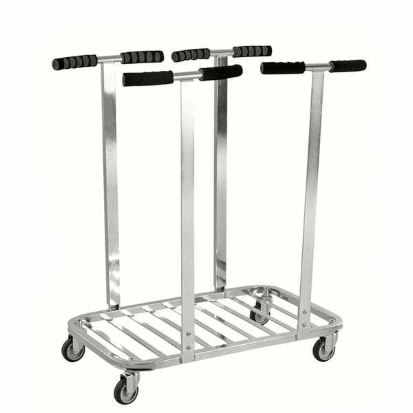 Affaldsvogn dobb, galv. Til 125 ltr. sæk