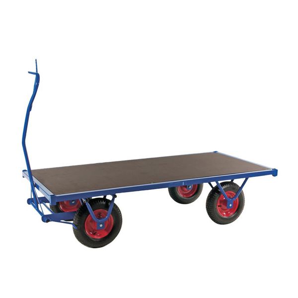 Trækvogn 100x250 cm, blå