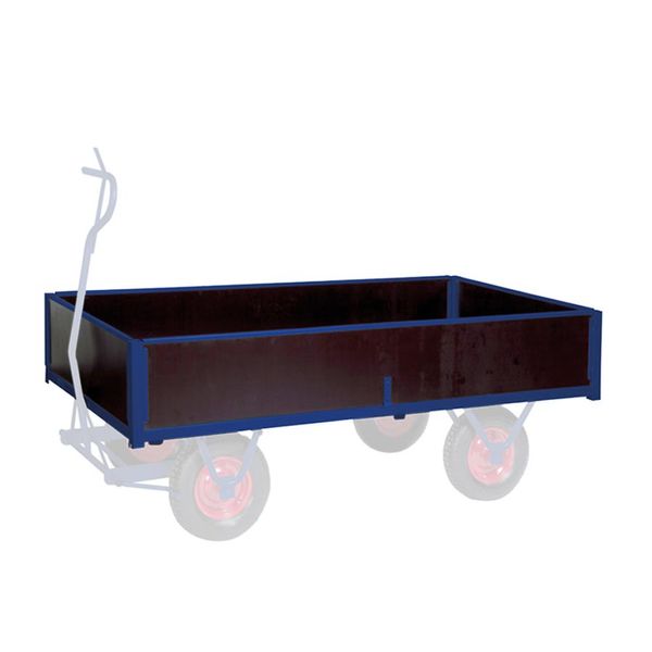 Trækvognstilbehør sider/gavle 100x200 cm