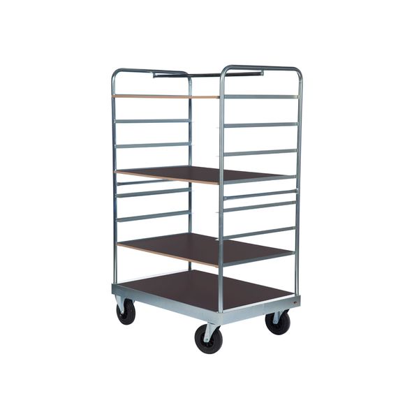 Etagevogn Heavy Steel, 80x120x190h cm.