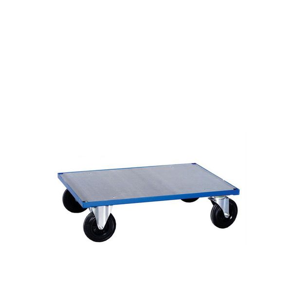 Ladvogn BlueSteel, enkelt, 80x120 cm