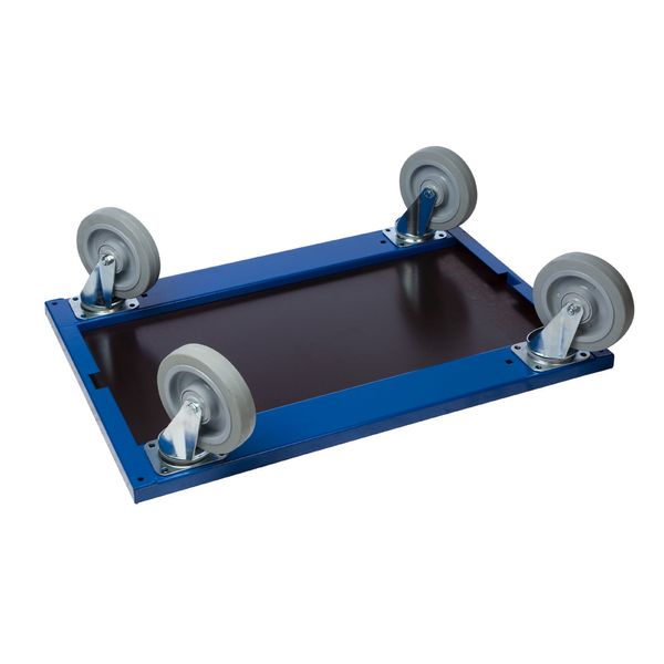 4 elastik hjul, svingbare 