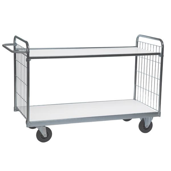 Hyldevogn fleksibel 2 hylder 119 cm