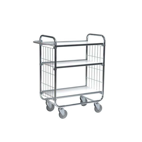 Hyldevogn fleksibel 3 hylder 95 cm