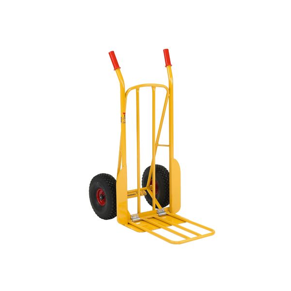 Multisækkevogn Ravendo, gul. 250 kg.