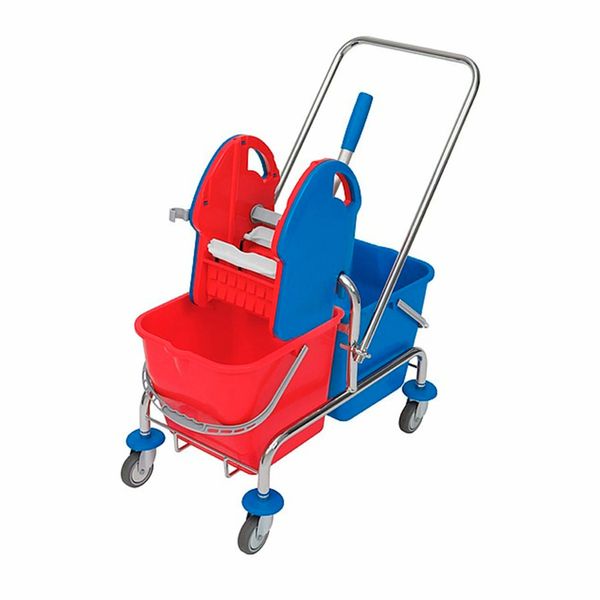 Rengøringsvogn med Wetmop-system