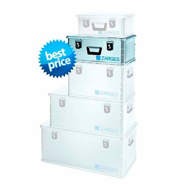 Zarges BOX, alu 55x35x22 cm 