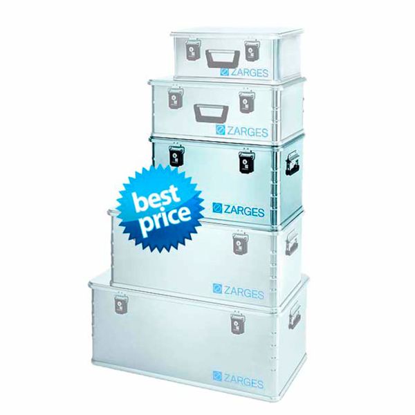 Zarges BOX, alu 55x35x31 cm 