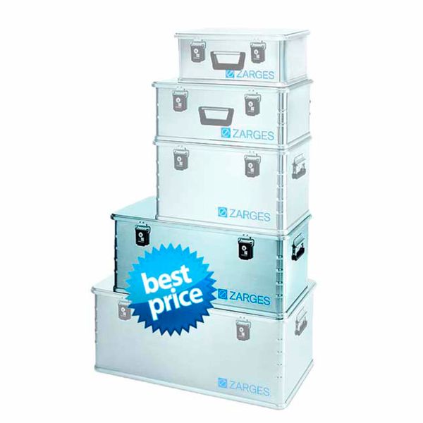 Zarges BOX, alu 75x35x31 cm 