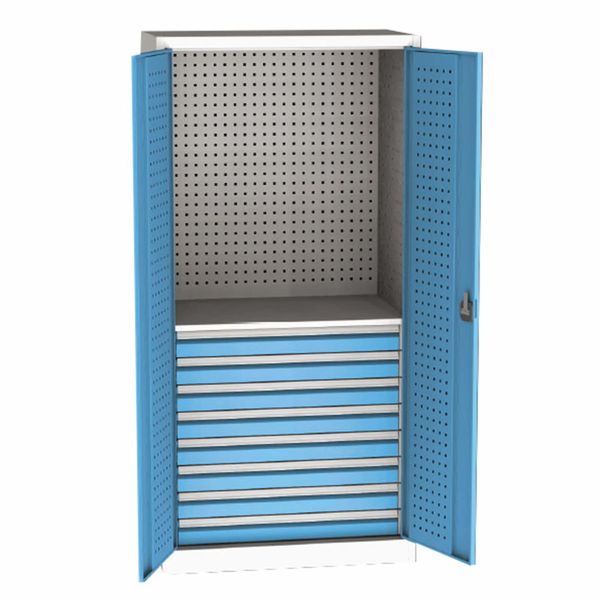 UniMax materialeskab m. 8 skuffer