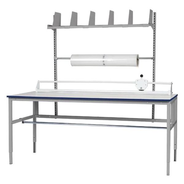 Pakkebord Ergo Manuel 150x80 cm, gråhvid