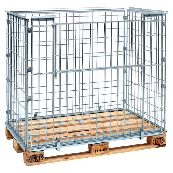 Palleramme, 102 cm., sammenklappelig