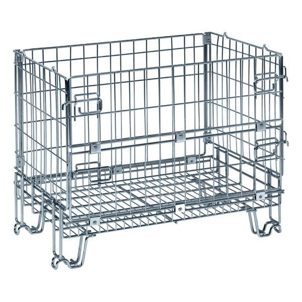 Trådbur, medium, sammenklappelig