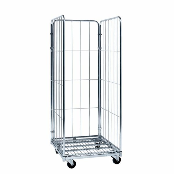 Rullecontainer 72 cm Bred m. 3 vægge