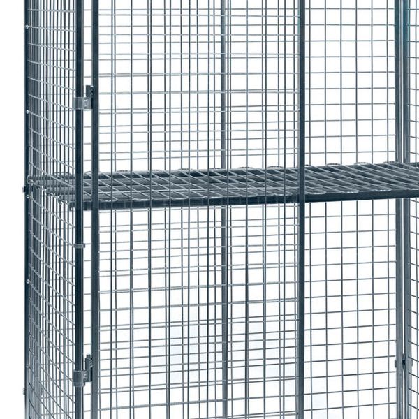 Ekstra hylde til sikkerhedsbur og transportbur 80x120 cm