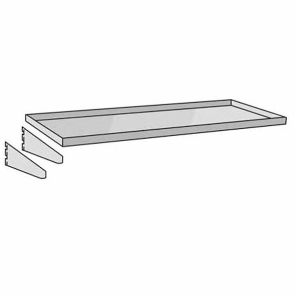 Sys. 9000 hylde 90x30 cm t. forrådsbk.