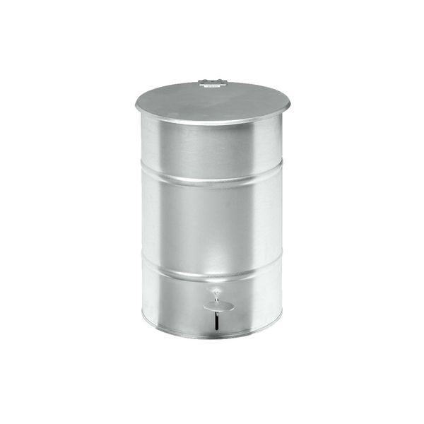 Affaldsbeholder m/fodpedal 30L Galv.