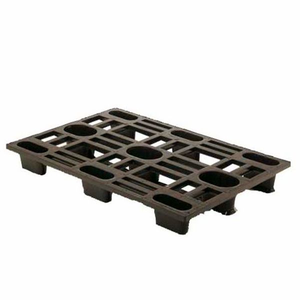 Letvægtspalle 120x 80x13h cm sort 5 kg.
