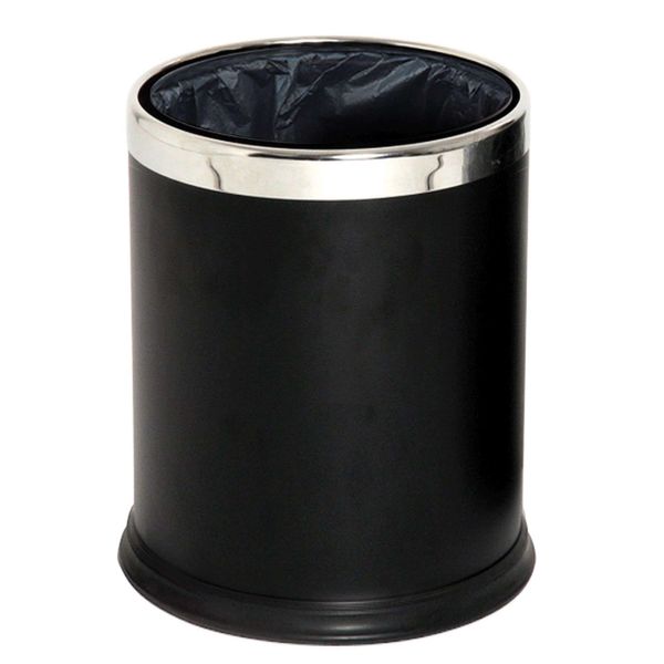 Affaldsspand m. poseskjul 10 l