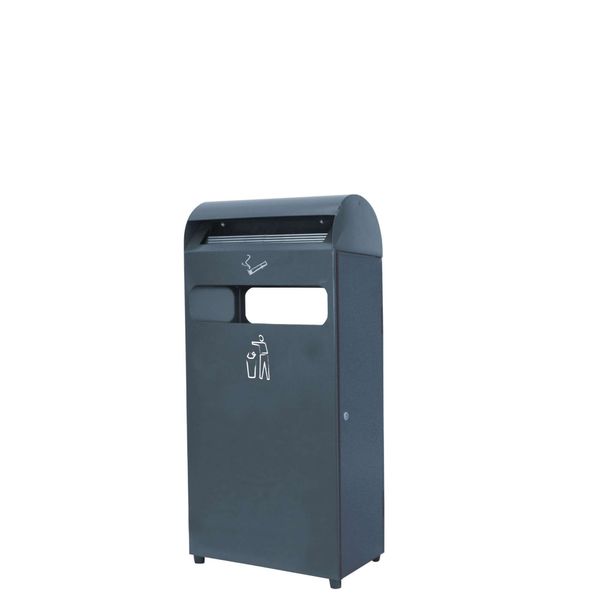 Askebæger/Affaldsbeh. 4,7/48L mørkgrå