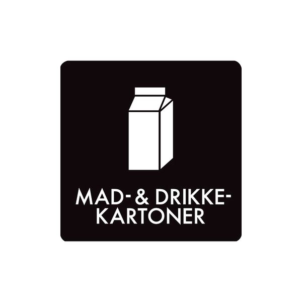 Pictogram 'MAD & DRIKKE KARTONER'