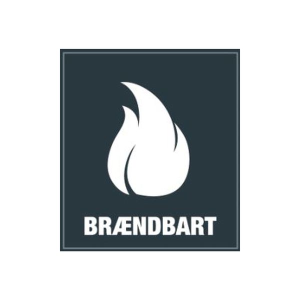 Pictogram 'BRÆNDBART'