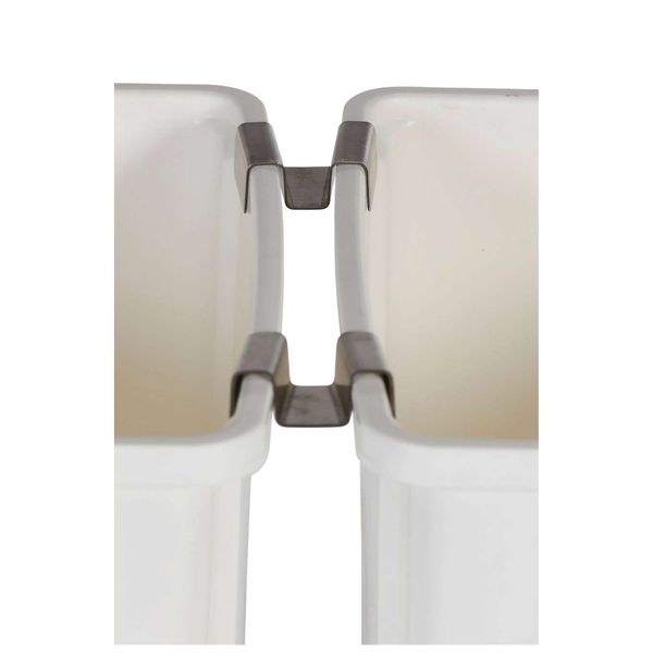 Koblingsbeslag til affaldsspande