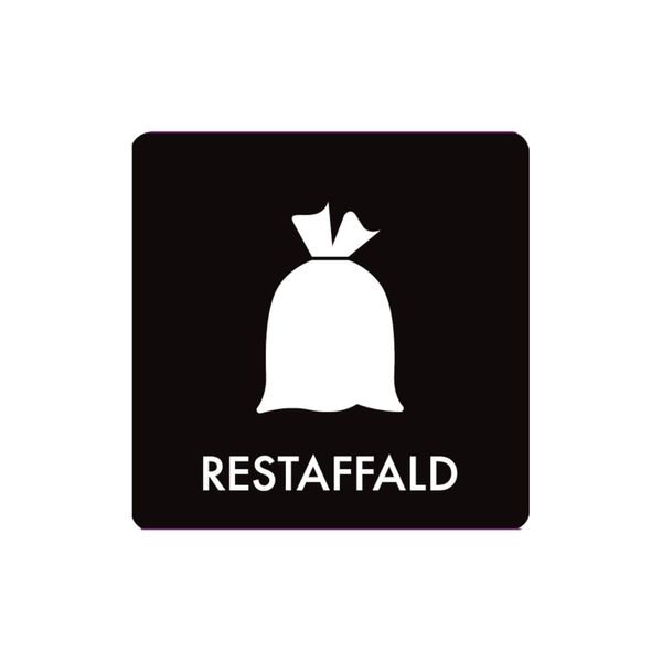 Pictogram udendørs 'RESTAFFALD'