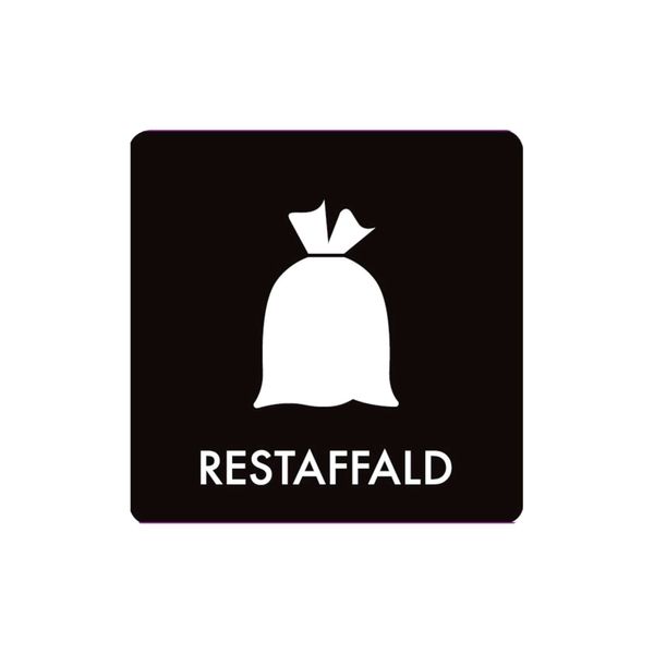 Pictogram udendørs 'RESTAFFALD'